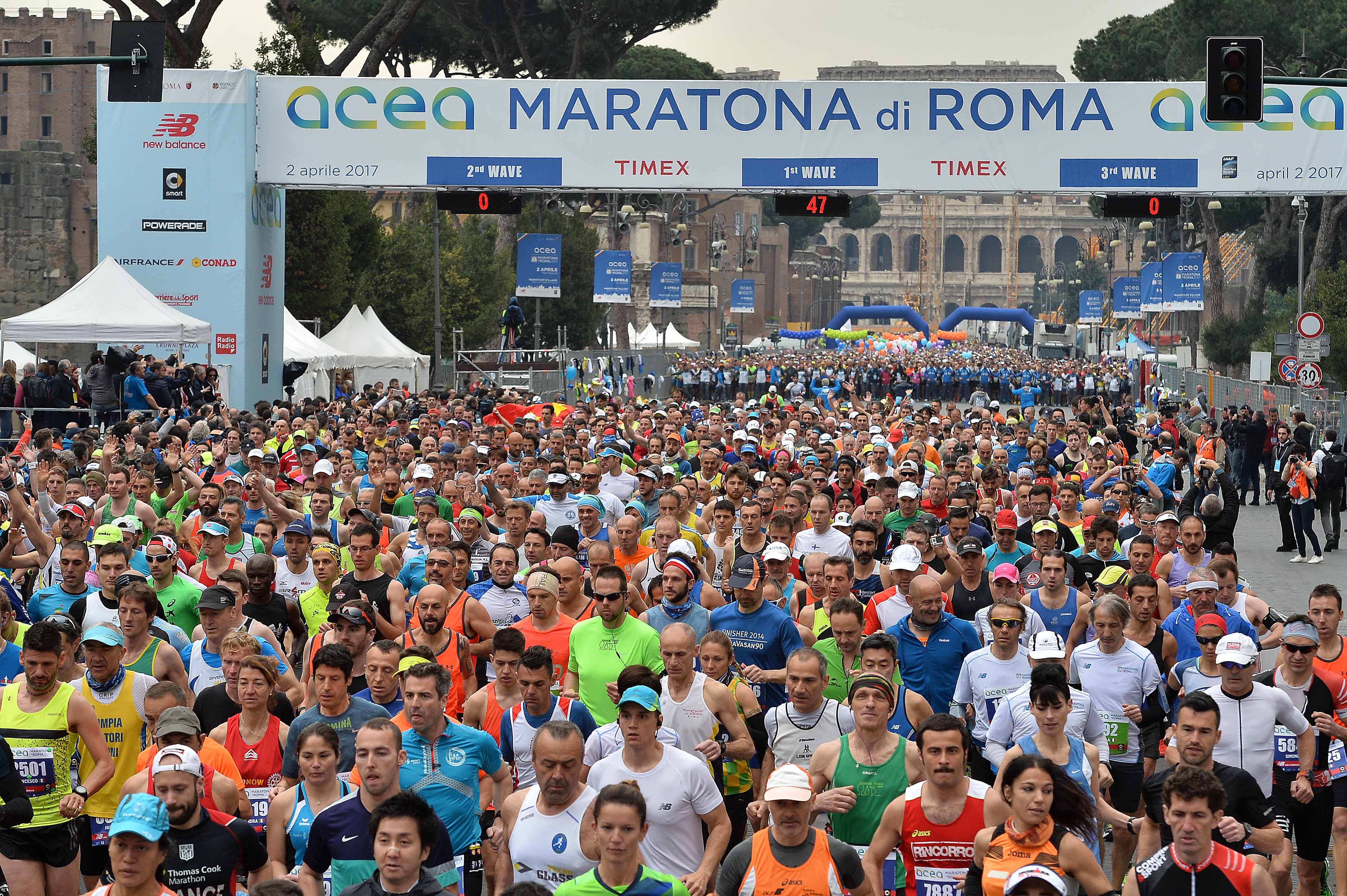 Maratona di Roma sale l'attesa per la 42km sulle strade della Capitale