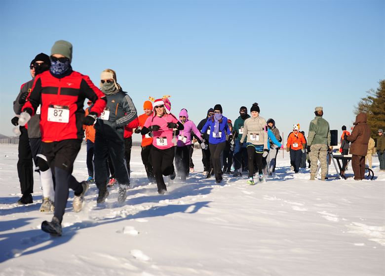 scarpe per correre sulla neve